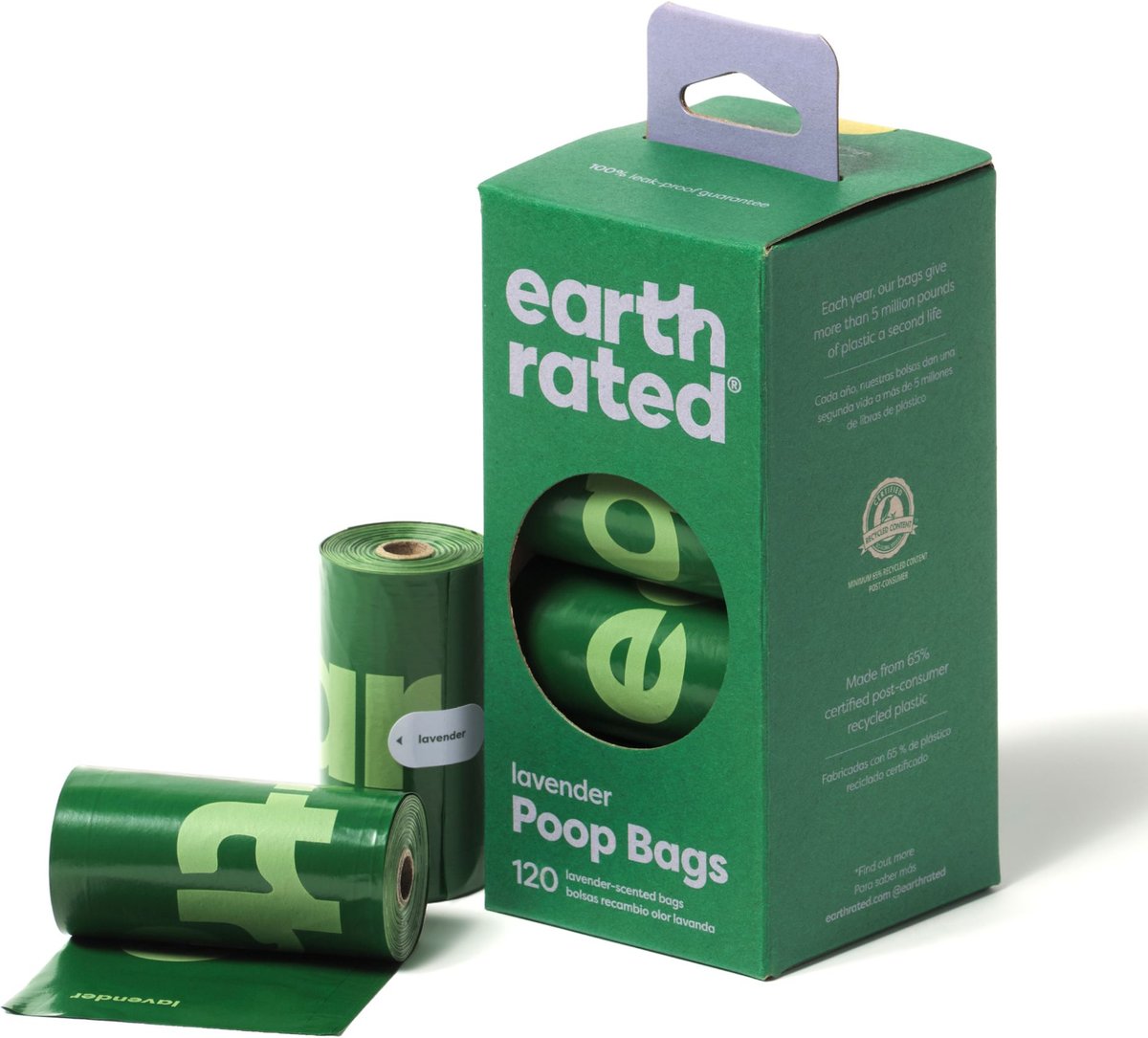 Earth Rated Dog Poop Bags, Refill Rolls