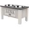 Show in main carousel: GrooveThis Woodshop Personalized Elevated Dog Feeder Station with Internal Storage, Grey, Large slide 2 of 6
