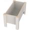 Show in main carousel: GrooveThis Woodshop Personalized Elevated Dog Feeder Station with Internal Storage, Grey, Large slide 5 of 6