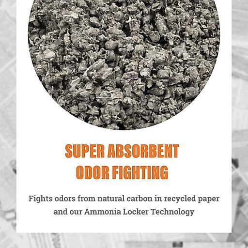 Fresh News Recycled Paper Small Animal Bedding, 40-L