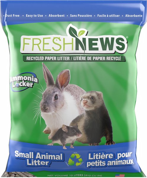 Fresh News Recycled Paper Small Animal Litter, 10-L slide 1 of 8