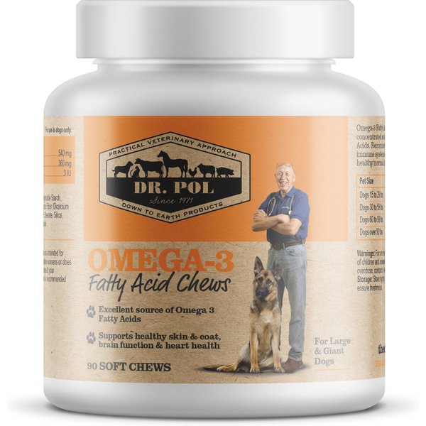 Temporarily Unavailable DR. POL Omega3 Fatty Acid Chews Dog