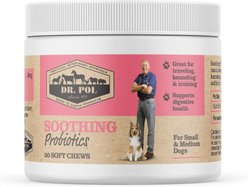Dr. Pol Probiotic Chews Small & Medium Dog Supplement, 30 count