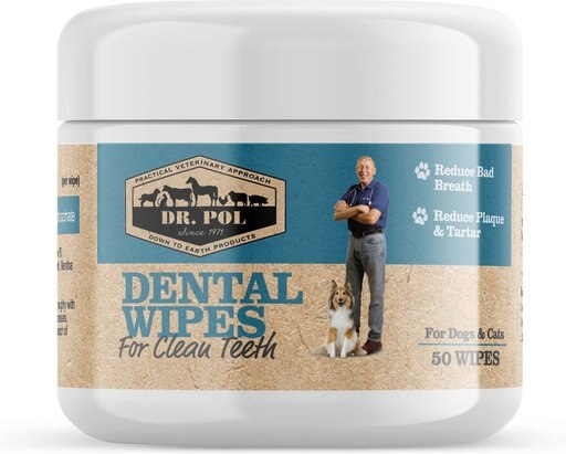 Dr. Pol Dental Wipes Dogs & Cat Wipes 50 count