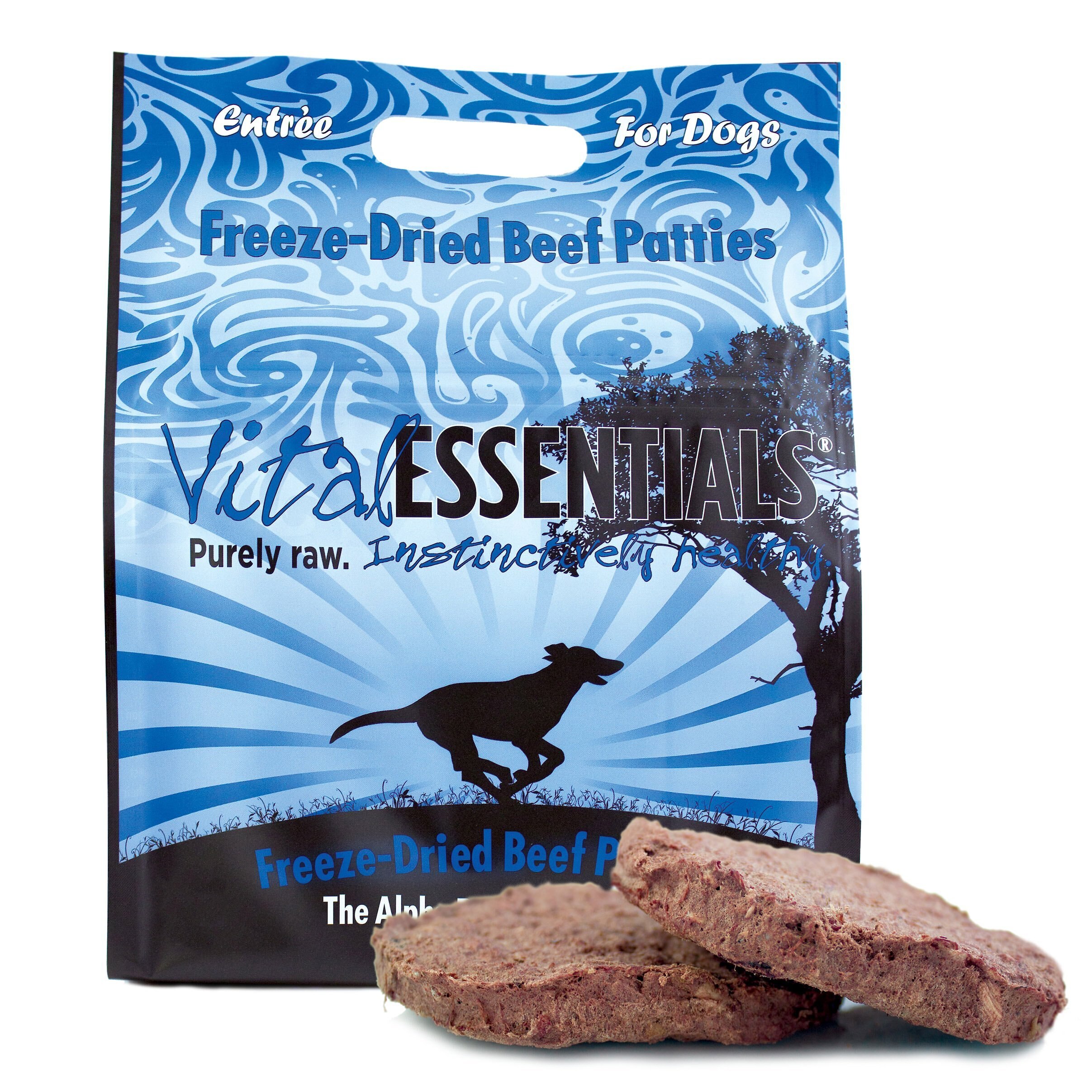 VITAL ESSENTIALS FreezeDried Raw Beef Patties Entree Dog Food Customer