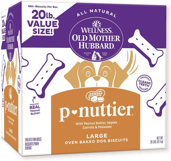 Old Mother Hubbard Halloween Creepy Crunchers P-Nuttier Biscuits Baked Dog Treats