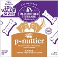 Old Mother Hubbard by Wellness Classic P-Nuttier Natural Large Oven-Baked Biscuits Dog Treats, 20-lb box