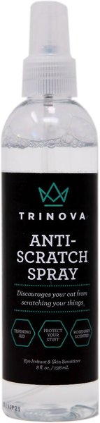 TriNova Anti-Scratch Rosemary Cat Deterrent Spray, 8-oz bottle slide 1 of 9
