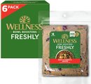 Wellness Bowl Boosters Freshly Frozen Fresh Beef & Carrots Dog Food, 14-oz bag, case of 6