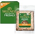 Wellness Bowl Boosters Freshly Frozen Fresh Turkey & Sweet Potatoes Dog Food, 14-oz bag, case of 6