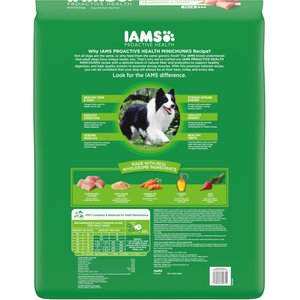 Iams Proactive Health Minichunks with Real Chicken & Whole Grains Dry Dog Food, 30-lb bag