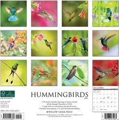 Hummingbirds 2023 Wall Calendar slide 2 of 4