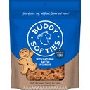 Buddy Biscuits Original Soft & Chewy with Bacon & Cheese Dog Treats, 6-oz bag