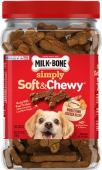 Milk-Bone Wholesome Chicken Recipe Simply Soft & Chewy Dog Treats, 25-oz bag