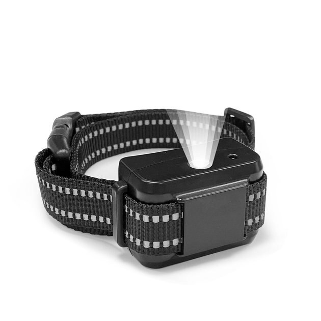 PETDIARY Deterrent Spray Rechargeable AntiBark Dog Collar, Black