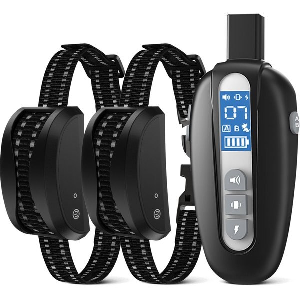 PETDIARY T730 Dog Training Collar & Receiver, Black, 1 count & 2 count