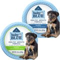 Blue Buffalo Baby BLUE Healthy Growth Formula Natural Puppy Wet Dog Food Cup, Chicken and Vegetable Recipe + Wet Food Cup, Lamb and Vegetable Recipe
