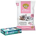 Blue Buffalo Baby BLUE Healthy Growth Formula Grain Free High Protein, Natural Kitten Pate Wet Cat Food Variety Pack, Chicken, Salmon + Dr. Elsey's Kitten Attract Clumping Clay Litter, 20-lb bag