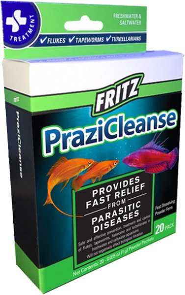 Fish　FRITZ　PraziCleanse　count　Treatment,　20