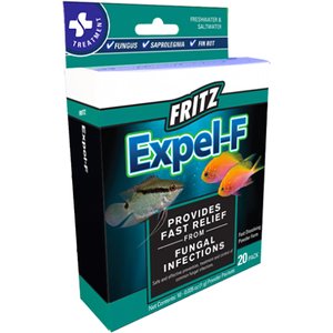 Fritz Expel-F Aquarium Water Treatment, 20 count