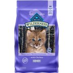 Blue Buffalo Wilderness Kitten Chicken Recipe Grain-Free Dry Cat Food, 5-lb bag