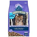 Blue Buffalo Wilderness Kitten Chicken Recipe Grain-Free Dry Cat Food, 5-lb bag
