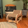 Armarkat Real Wood Cat Rocking Chair, Natural Beige