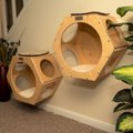 Armarkat Real Wood Cat Wall Additions, Natural Beige, 2 count