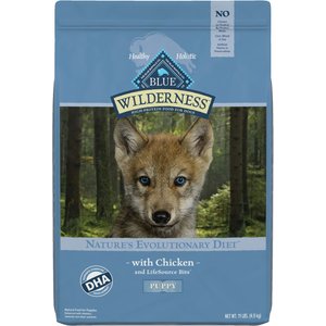 Blue Buffalo Wilderness Puppy Chicken Recipe Grain-Free Dry Dog Food, 11-lb bag