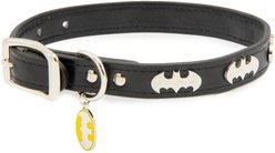 Buckle-Down DC Comics, Batman with Bat Signal Charms Dog Collar, Large: 14 to 19-in neck slide 1 of 5