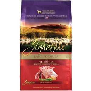 Zignature Lamb Limited Ingredient Formula Grain-Free Dry Dog Food, 25-lb bag