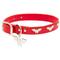 Show in main carousel: Buckle-Down DC Comics, Wonder Woman with WW Icon Charms Dog Collar, Small: 8 to 12-in neck slide 1 of 6