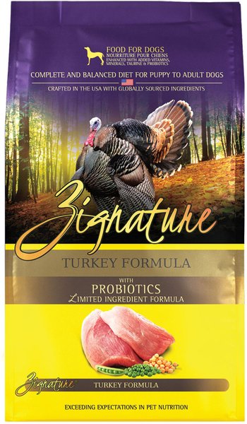 Zignature Turkey Limited Ingredient Formula Dry Dog Food, 12.5-lb bag slide 1 of 11