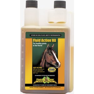 Finish Line Fluid Action HA liquid Horse Supplement, 32-oz bottle