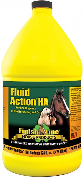 Finish Line Fluid Action HA liquid Horse Supplement, 128-oz bottle slide 1 of 1