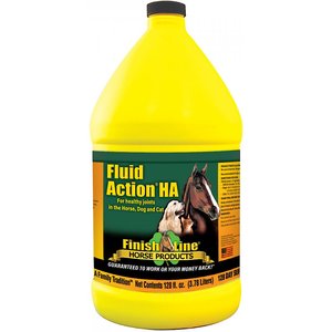 Finish Line Fluid Action HA liquid Horse Supplement, 128-oz bottle