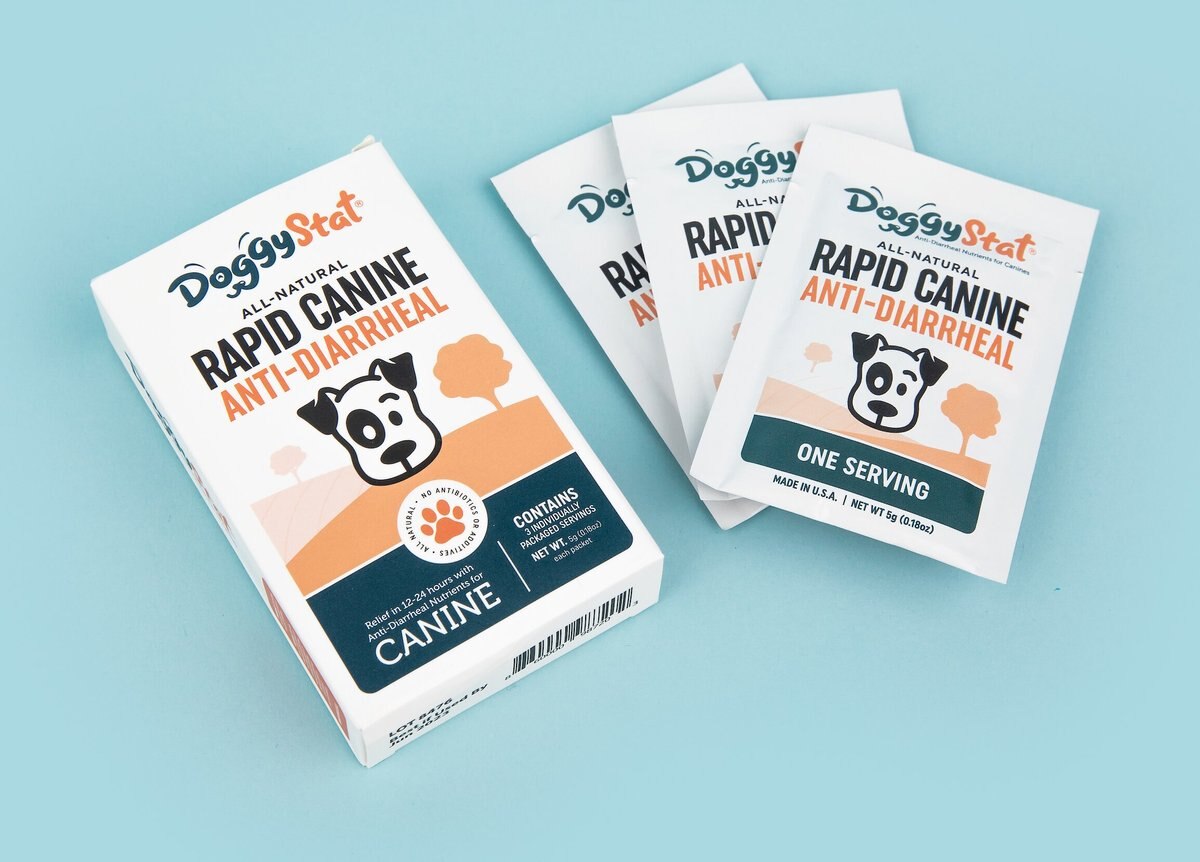 DOGGYSTAT AllNatural Rapid Canine AntiDiarrheal Medication for