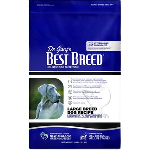 Dr. Gary's Best Breed Holistic Large Breed Dry Dog Food, 28-lb bag