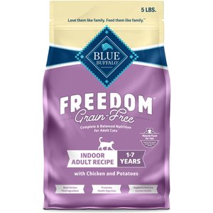 Blue buffalo indoor mature cat food hotsell