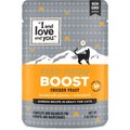 I and Love and You Feed Meow Boost Chicken Grain Free Chunks In Gravy Wet Cat Food, 3-oz pouch, case of 24