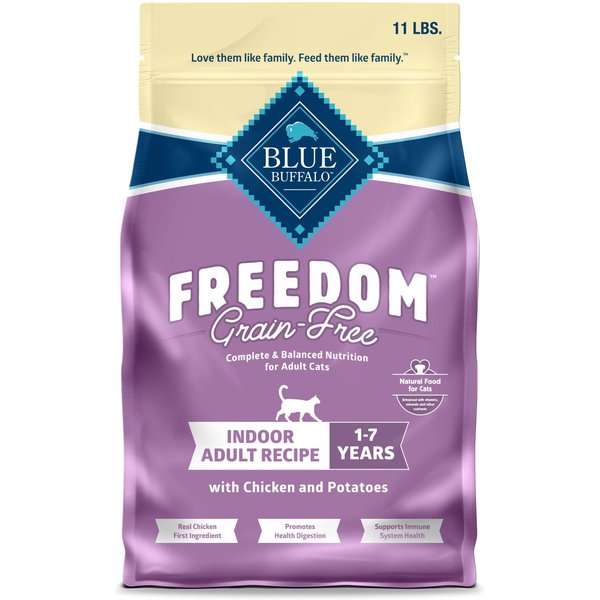 BLUE BUFFALO Freedom Indoor Adult Fish Recipe Grain Free Dry Cat