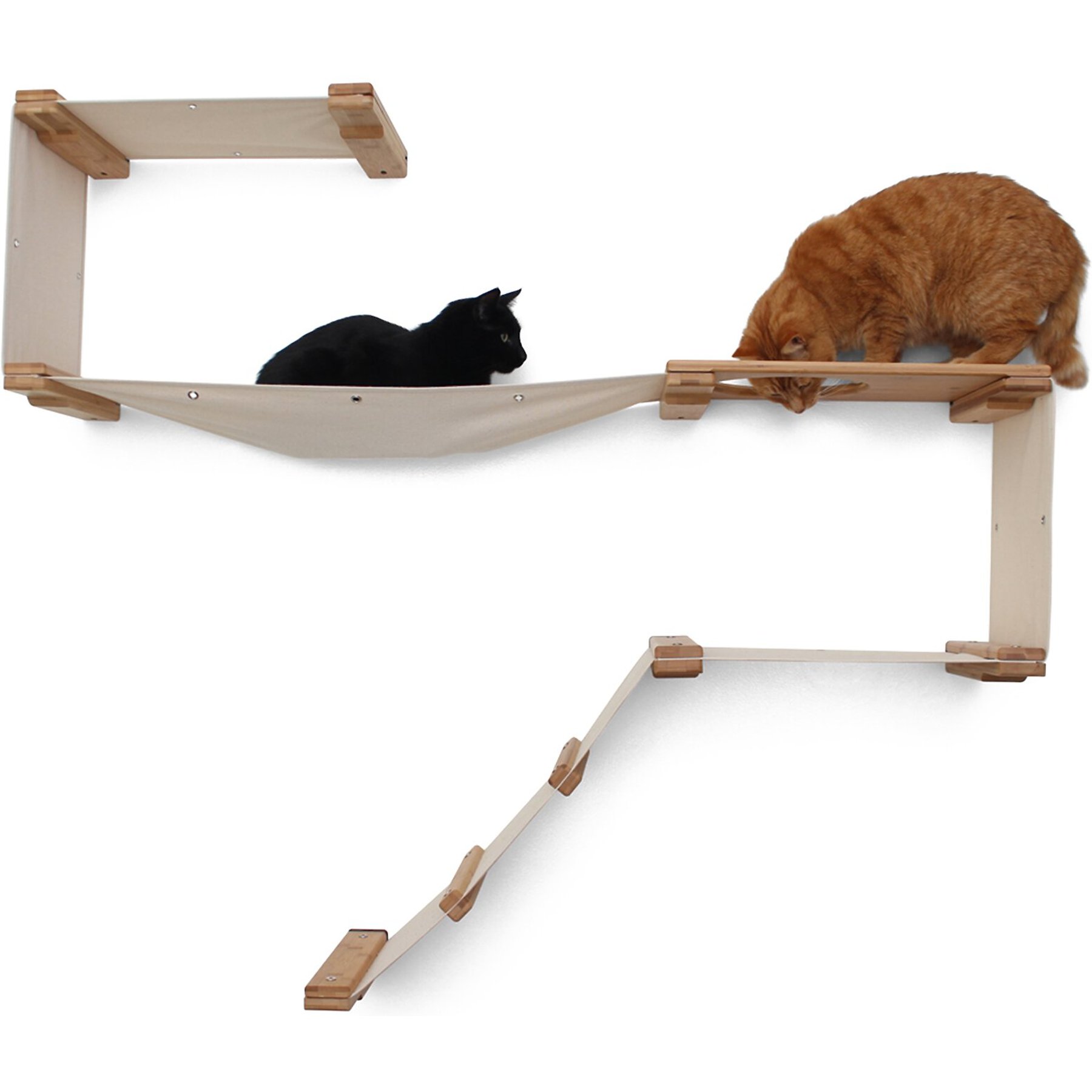 CATASTROPHICREATIONS Play Wall Mounted Activity Cat Tree