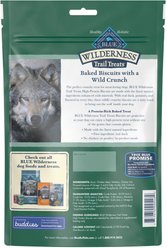 Blue Buffalo Wilderness Trail Treats Grain-Free Duck Biscuits Dog Treats, 10-oz bag slide 2 of 6