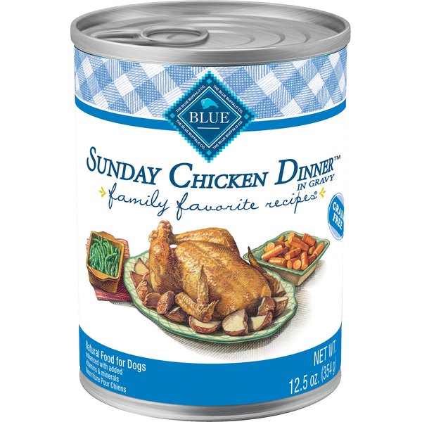 BLUE BUFFALO Family Favorite Grain-Free Recipes Sunday Chicken Dinner ...