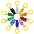 SunGrow Training Clicker & Whistle with Wrist Band Chicken, Small-Pet & Horse Communication & Behavior Correction Aid, 10 count