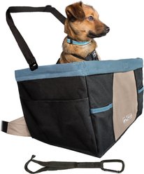 Kurgo Rover Dog & Cat Booster Seat, Black/Hampton Sand