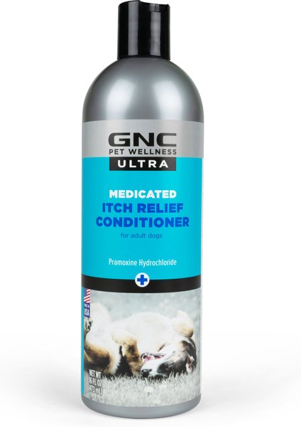 GNC Pets Ultra Medicated Itch Relief Dog Conditioner, 16-oz bottle slide 1 of 2