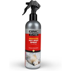 GNC Pets Ultra Medicated Unscented Hot Spot Dog Spray, 12-oz bottle