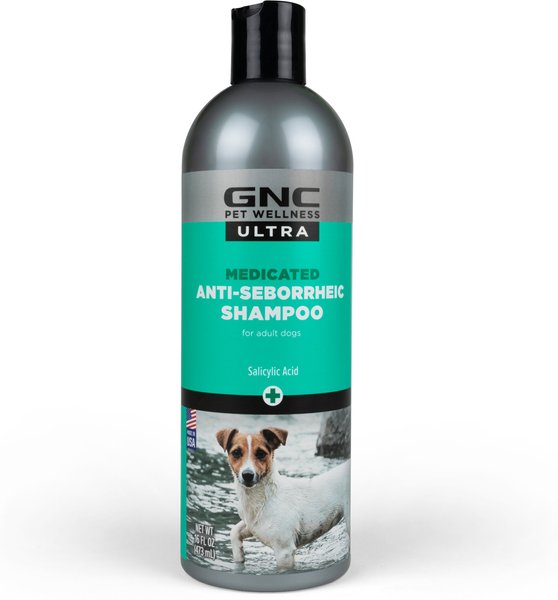 GNC Ultra Medicated Anti-Seborrheic Dog Shampoo, 16-oz bottle slide 1 of 2