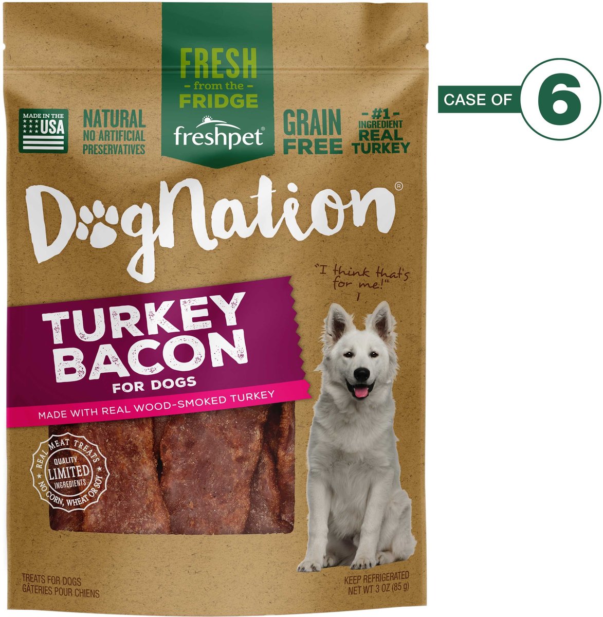 Freshpet dog joy 2025 turkey bacon treats